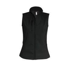 KARIBAN Női softshell mellény, Kariban KA404, Black-L