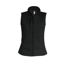 KARIBAN Női softshell mellény, Kariban KA404, Black-M női mellény