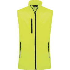 KARIBAN Női softshell mellény, Kariban KA404, Fluorescent Yellow-4XL