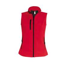 KARIBAN Női softshell mellény, Kariban KA404, Red-2XL női mellény