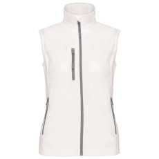 KARIBAN Női softshell mellény, Kariban KA404, White-L