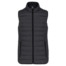 KARIBAN Női ultrakönnyű mellény, Kariban KA6114, Marl Dark Grey-L női mellény