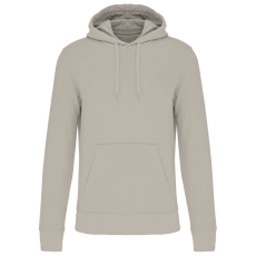 KARIBAN organikus féfi kapucnis pulóver KA4027, Clay-XL
