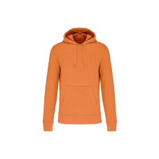 KARIBAN organikus féfi kapucnis pulóver KA4027, Light Orange-2XL