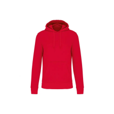 KARIBAN organikus féfi kapucnis pulóver KA4027, Red-3XL férfi pulóver, kardigán