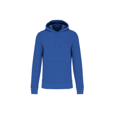 KARIBAN organikus féfi kapucnis pulóver KA4027, True Indigo-5XL