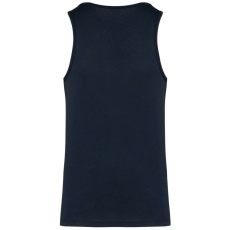 KARIBAN organikus férfi ujjatlan póló KA3023IC, Navy-L