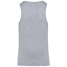 KARIBAN organikus férfi ujjatlan póló KA3023IC, Oxford Grey-L