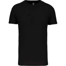 KARIBAN organikus rövid ujjú férfi póló KA3025IC, Black-2XL férfi póló