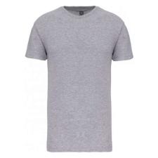 KARIBAN organikus rövid ujjú férfi póló KA3025IC, Oxford Grey-L férfi póló