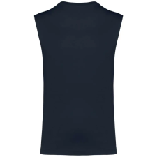 KARIBAN organikus széles vállú ujjatlan férfi póló KA3022IC, Navy-3XL férfi póló