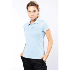 KARIBAN Póló Designed To Work női galléros női (65%poliészter 35%pamut 200g/m2) white, XL