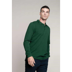 KARIBAN Póló Kariban férfi hosszú újju férfi (100% pamut) navy, 2XL