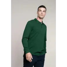 KARIBAN Póló Kariban férfi hosszú újju férfi (100% pamut) purple, 2XL