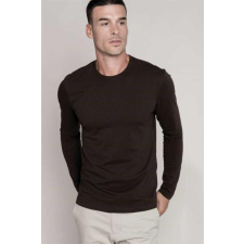 KARIBAN Póló Kariban férfi hosszú ujjú kerek nyakú férfi (180g/m2) purple, 2XL munkaruha