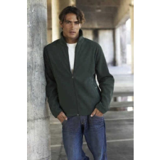 KARIBAN Pulóver Kariban Falco polár férfi cipzáras unisex (300g/m2) green olive, 4XL munkaruha