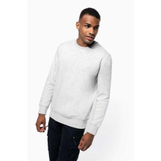 KARIBAN Pulóver Kariban férfi, dark grey, XS