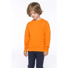 KARIBAN Pulóver Kariban gyerek gyerek (80%pamut 20%poliészter) orange, 8/10