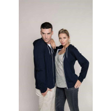 KARIBAN Pulóver Kariban könnyű pamut unisex, light royal blue, L munkaruha