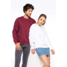 KARIBAN Pulóver Kariban unisex (80%pamut 20%poliészter 280g/m2) light royal blue, M