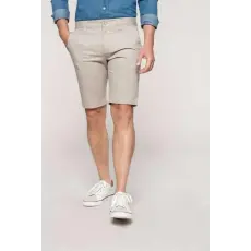 KARIBAN Rövidnadrág Kariban férfi férfi (98%pamut 2%elasztán) beige, 50