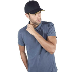 KARIBAN Sapka Kariban Orlando férfi baseball 6 paneles, red/black