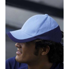 KARIBAN Sapka Kariban Racing 6 paneles (100%pamut 260g/m2) navy/red