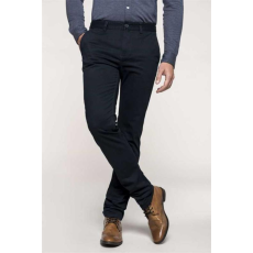 KARIBAN Szövetnadrág Kariban férfi férfi (98%pamut 2%elasztán 244g/m2) dark navy, 42