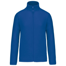 KARIBAN Uniszex cipzáras mikropolár pulóver, Kariban KA9102, Royal Blue-XL férfi pulóver, kardigán