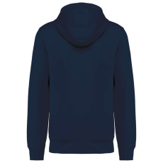 KARIBAN Uniszex cipzáros kapucnis vastag pulóver, Kariban KA4008, Navy-XXS