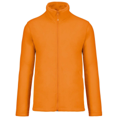 KARIBAN Uniszex FALCO cipzáras mikropolár pulóver, Kariban KA911, Orange-S
