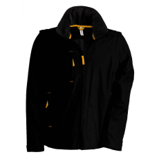 KARIBAN Uniszex kabát Kariban KA639 Score - Detachable-Sleeved Blouson Jacket -L, Black/Orange