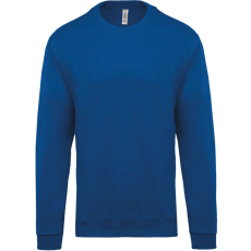 KARIBAN Uniszex kereknyakú pulóver, Kariban KA474, Light Royal Blue-M