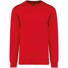 KARIBAN Uniszex kereknyakú pulóver, Kariban KA474, Red-3XL