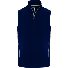 KARIBAN Uniszex két rétegű softshell mellény, Kariban KA423, Navy-4XL férfi mellény