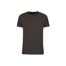 KARIBAN Uniszex körkötött organikus póló rövid ujjú, Kariban KA3032IC, Dark Grey-5XL