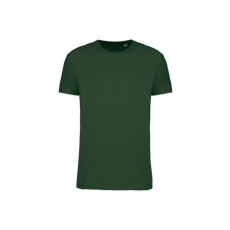 KARIBAN Uniszex körkötött organikus póló rövid ujjú, Kariban KA3032IC, Forest Green-2XL