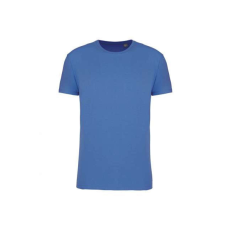 KARIBAN Uniszex körkötött organikus póló rövid ujjú, Kariban KA3032IC, Light Royal Blue-3XL