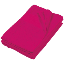KARIBAN Uniszex pamut strandtörölköző, Kariban KA111, Fuchsia-100X150 lakástextília