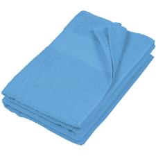 KARIBAN Uniszex pamut vendég törölköző, Kariban KA112, Azur Blue-50X100 lakástextília
