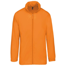 KARIBAN Uniszex rejtett kapucnis széldzseki, Kariban KA616, Orange-L