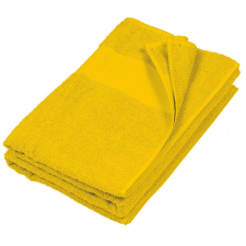 KARIBAN Uniszex törölköző Kariban KA111 Beach Towel -100X150, True Yellow lakástextília