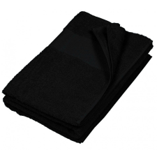 KARIBAN Uniszex törölköző Kariban KA112 Hand Towel -50X100, Black lakástextília