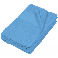 KARIBAN Uniszex törölköző Kariban KA113 Bath Towel -70X140, Azur Blue lakástextília