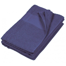 KARIBAN Uniszex törölköző Kariban KA113 Bath Towel -70X140, Navy lakástextília