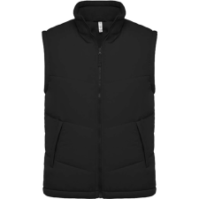 KARIBAN Uniszex unisex mellény polár béléssel, Kariban KA6118, Dark Grey-XS férfi mellény