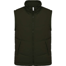 KARIBAN Uniszex unisex mellény polár béléssel, Kariban KA6118, Mossy Green-M férfi mellény