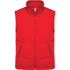 KARIBAN Uniszex unisex mellény polár béléssel, Kariban KA6118, Red-S