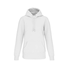 KARIBAN Uniszex vastag kapucnis pulóver, Kariban KA443, White-2XL