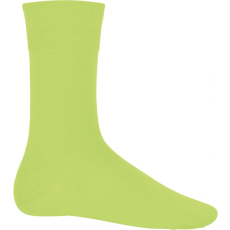 KARIBAN Uniszex zokni Kariban KA813 Cotton City Socks -39/42, Lime